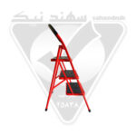 نردبان 3 پله ی کفه پهن بزرگ