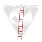 نردبان پروفیل دیواری تک طرفه 12طبقه