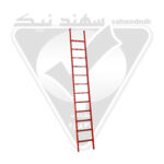 نردبان پروفیل دیواری تک طرفه 12طبقه
