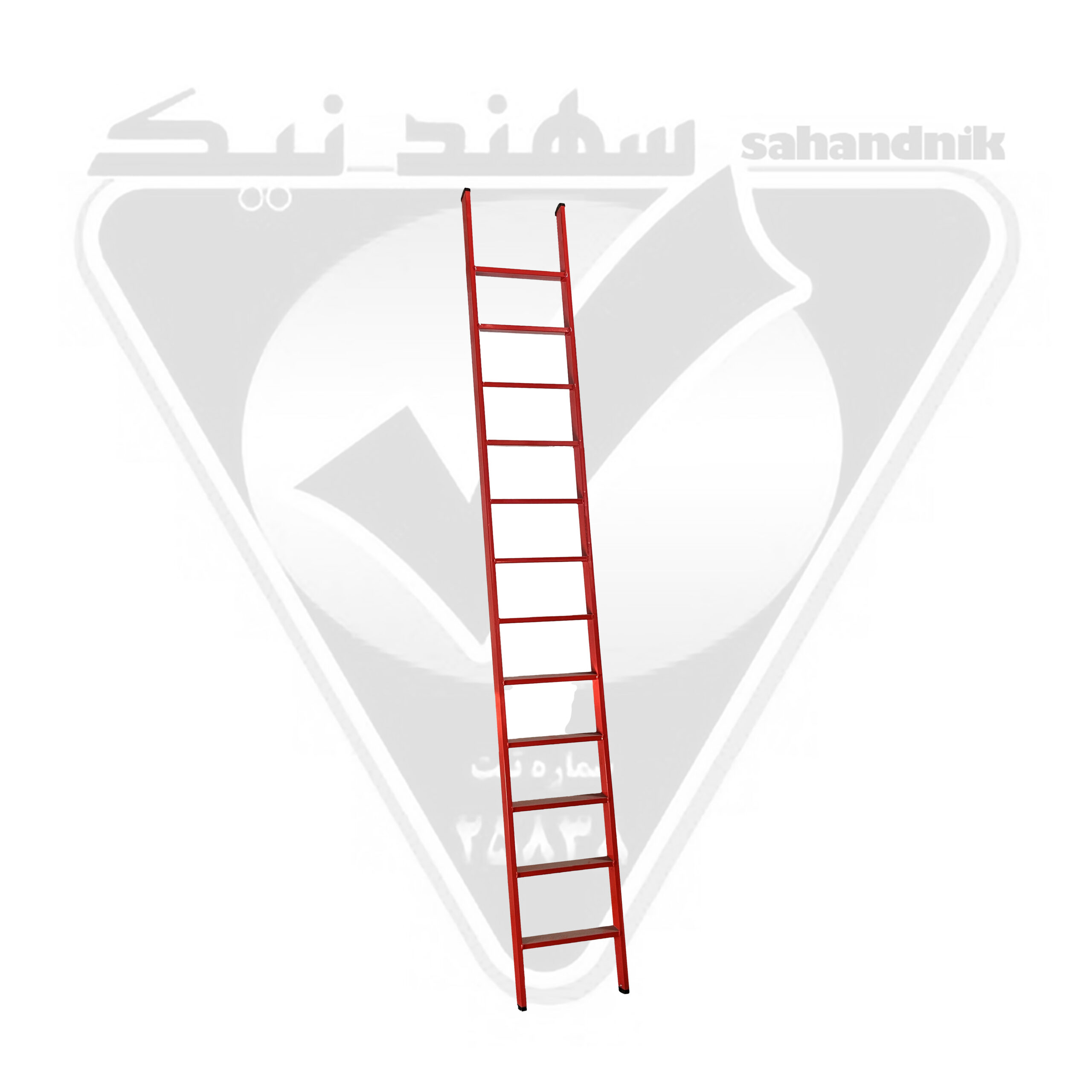دوازده3 copy نردبان پروفیل دیواری تک طرفه 12طبقه
