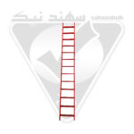 نردبان پروفیل دیواری تک طرفه 13طبقه