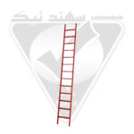 نردبان پروفیل دیواری تک طرفه 13طبقه