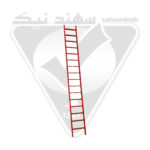 نردبان پروفیل دیواری تک طرفه 16طبقه