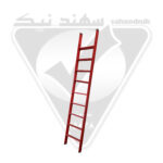 نردبان پروفیل دیواری تک طرفه 9طبقه