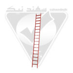 نردبان پروفیل دیواری تک طرفه 17 طبقه