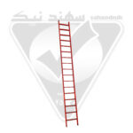 نردبان پروفیل دیواری تک طرفه 17 طبقه