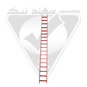 نردبان پروفیل دیواری تک طرفه 18طبقه