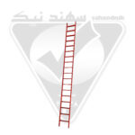 نردبان پروفیل دیواری تک طرفه 18طبقه