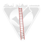 نردبان پروفیل دیواری تک طرفه 18طبقه
