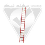 نردبان پروفیل دیواری تک طرفه 15 طبقه