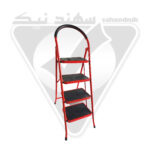 نردبان 4 پله ی کفه پهن بزرگ