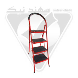 نردبان 4 پله ی کفه پهن بزرگ