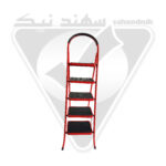 نردبان 5 پله ی کفه پهن بزرگ