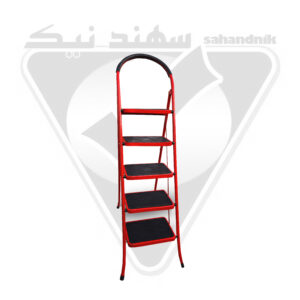 نردبان 5 پله ی کفه پهن بزرگ