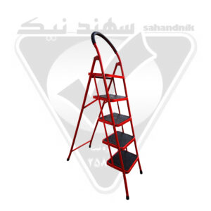 نردبان 5 پله ی کفه پهن بزرگ