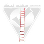 نردبان پروفیل دیواری تک طرفه 14طبقه
