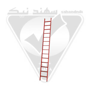 نردبان پروفیل دیواری تک طرفه 14طبقه